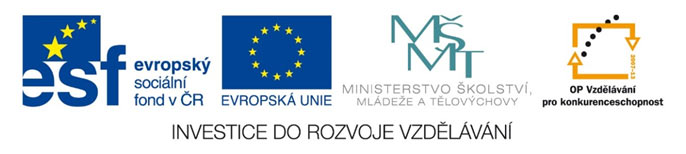 Logo - Investice do rozvoje vzdělávání