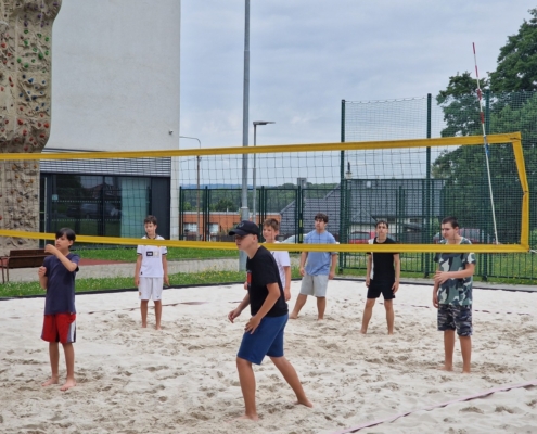 Turnaj v beach přehazované