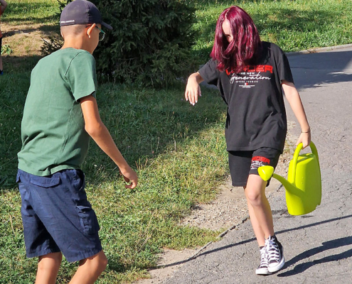 Při společném úkolu si šesťáci vyzkoušeli