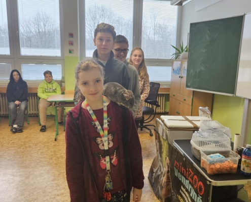 Zvířátka ve škole - Mini ZOO Vendryně